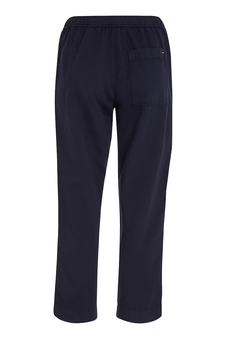 Tommy Hilfiger Pantaloni din amestec de bumbac organic cu snur - Pled.ro