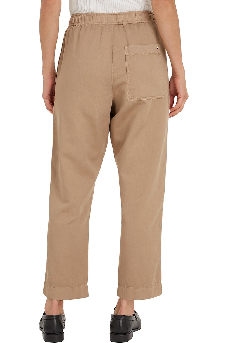 Tommy Hilfiger Pantaloni din amestec de bumbac organic cu snur - Pled.ro