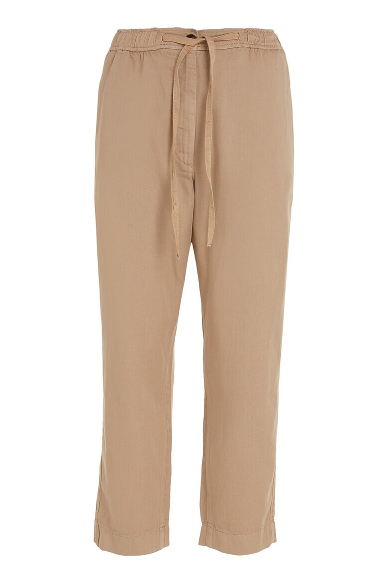 Tommy Hilfiger Pantaloni din amestec de bumbac organic cu snur - Pled.ro