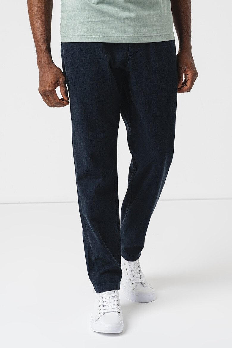 Tommy Hilfiger Pantaloni din amestec de bumbac organic cu snur de ajustare - Pled.ro