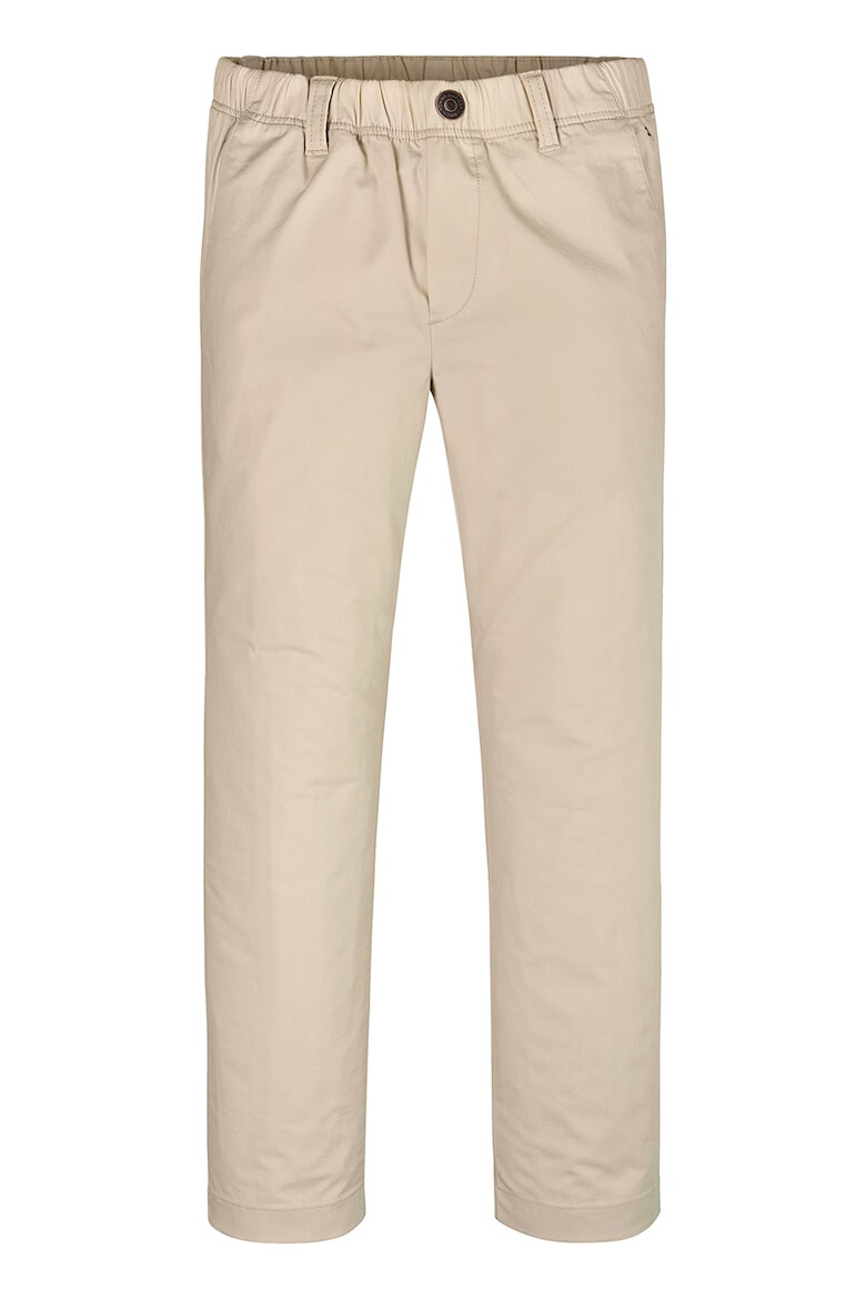 Tommy Hilfiger Pantaloni din bumbac cu croiala dreapta - Pled.ro