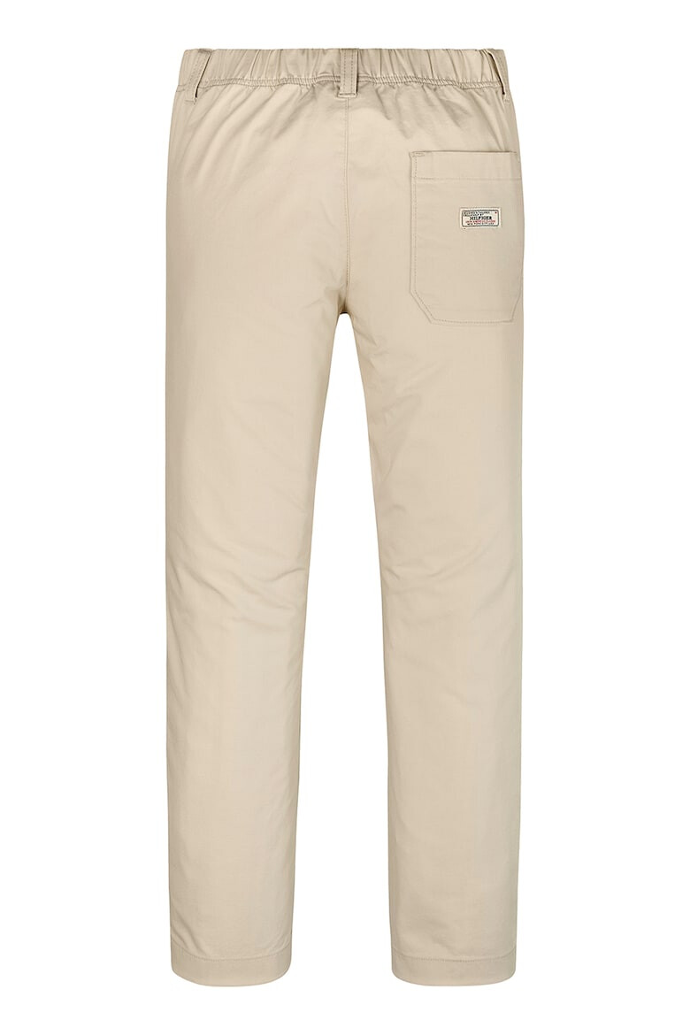 Tommy Hilfiger Pantaloni din bumbac cu croiala dreapta - Pled.ro