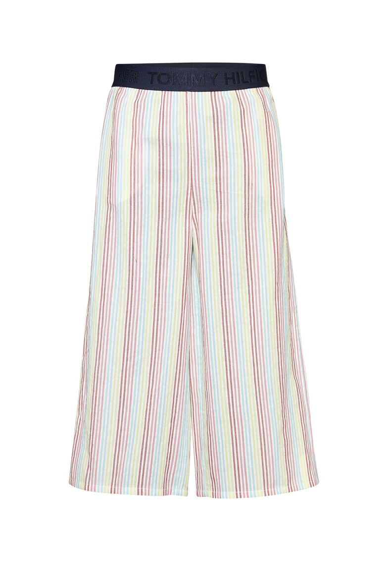 Tommy Hilfiger Pantaloni din bumbac organic cu croiala lejera - Pled.ro