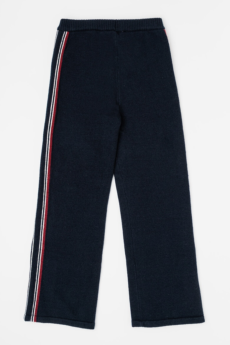 Tommy Hilfiger Pantaloni din tricot cu benzi laterale contrastante - Pled.ro