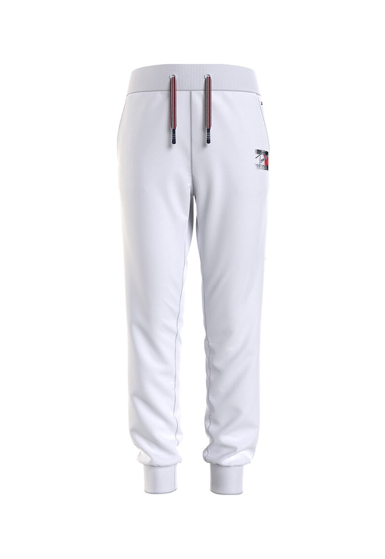 Tommy Hilfiger Pantaloni jogger cu croiala conica si snur de ajustare in talie - Pled.ro