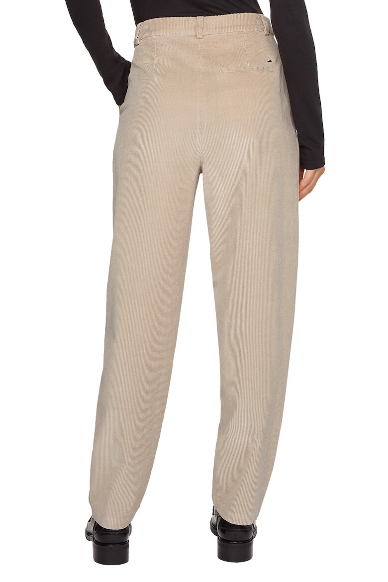 Tommy Hilfiger Pantaloni mom fit din reiat cu talie inalta - Pled.ro