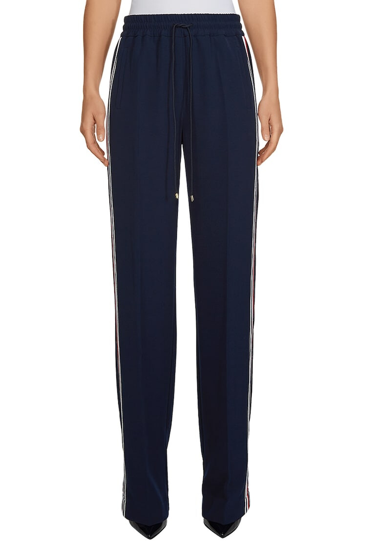 Tommy Hilfiger Pantaloni relaxed fit cu benzi laterale contrastante - Pled.ro