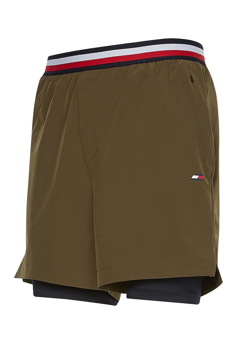 Tommy Hilfiger Pantaloni scurti cu logo pentru fitness - Pled.ro