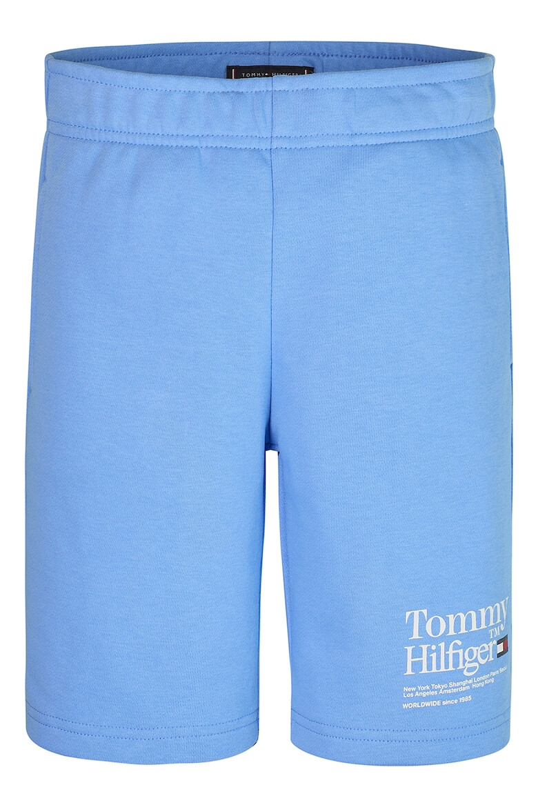 Tommy Hilfiger Pantaloni scurti din amestec de bumbac organic cu logo - Pled.ro