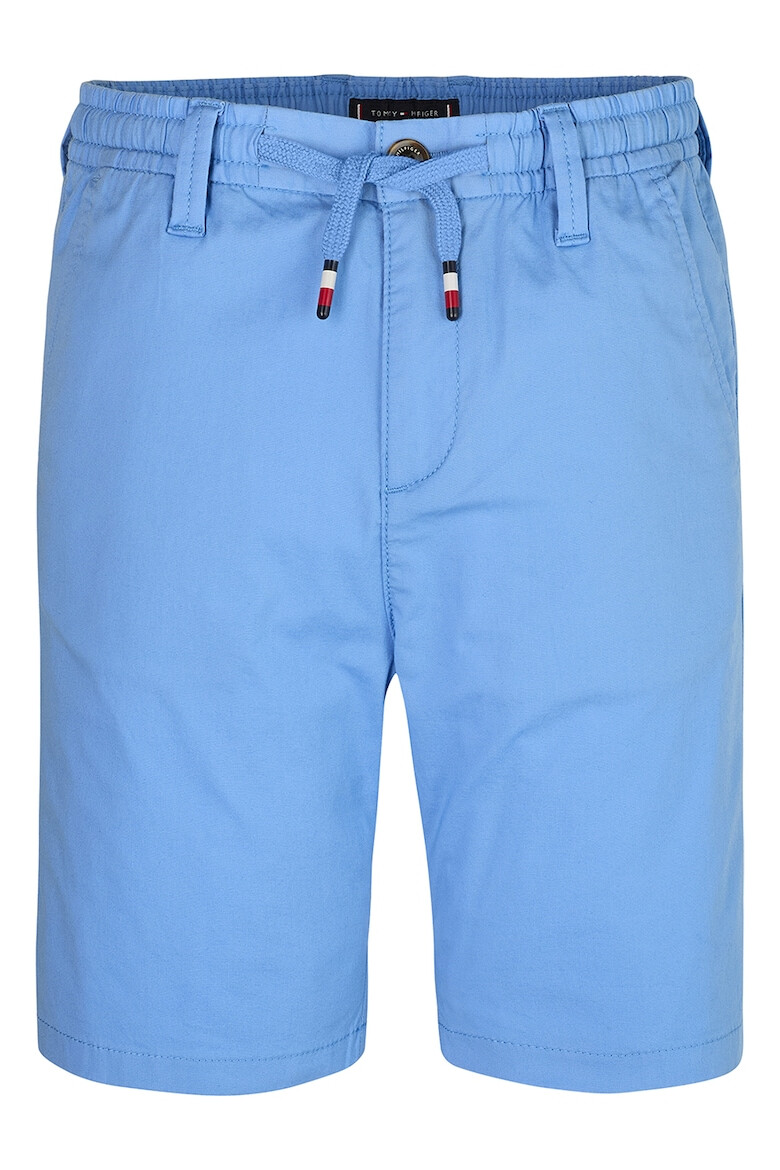 Tommy Hilfiger Pantaloni scurti din amestec de bumbac organic cu snur in talie - Pled.ro