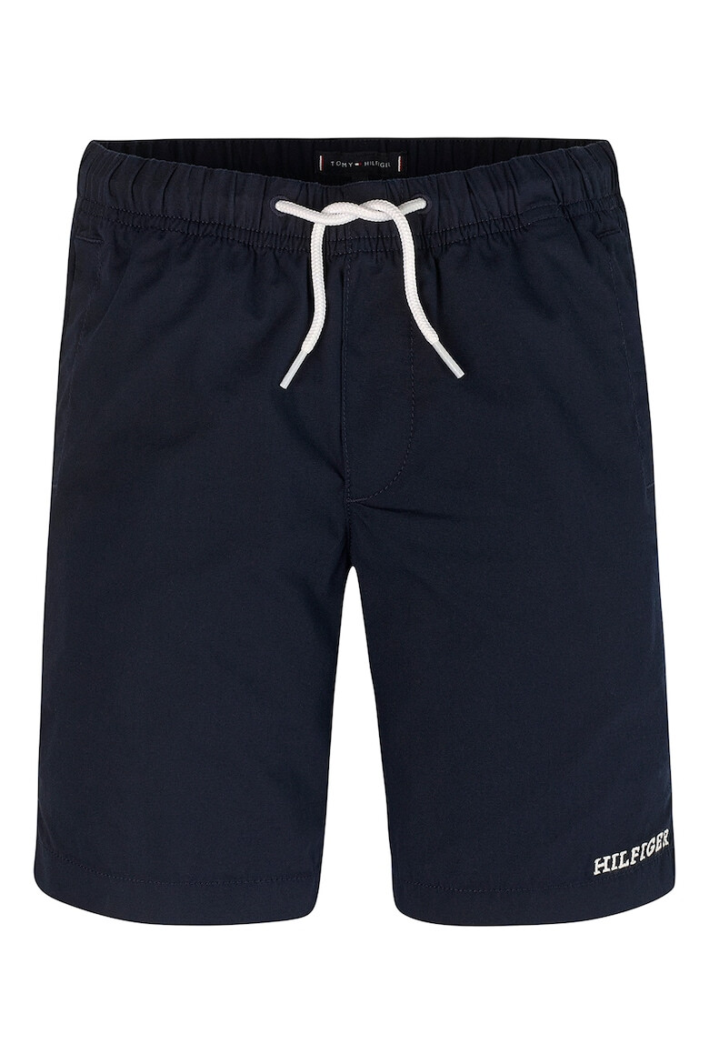 Tommy Hilfiger Pantaloni scurti din amestec de bumbac organic cu snururi de ajustare - Pled.ro