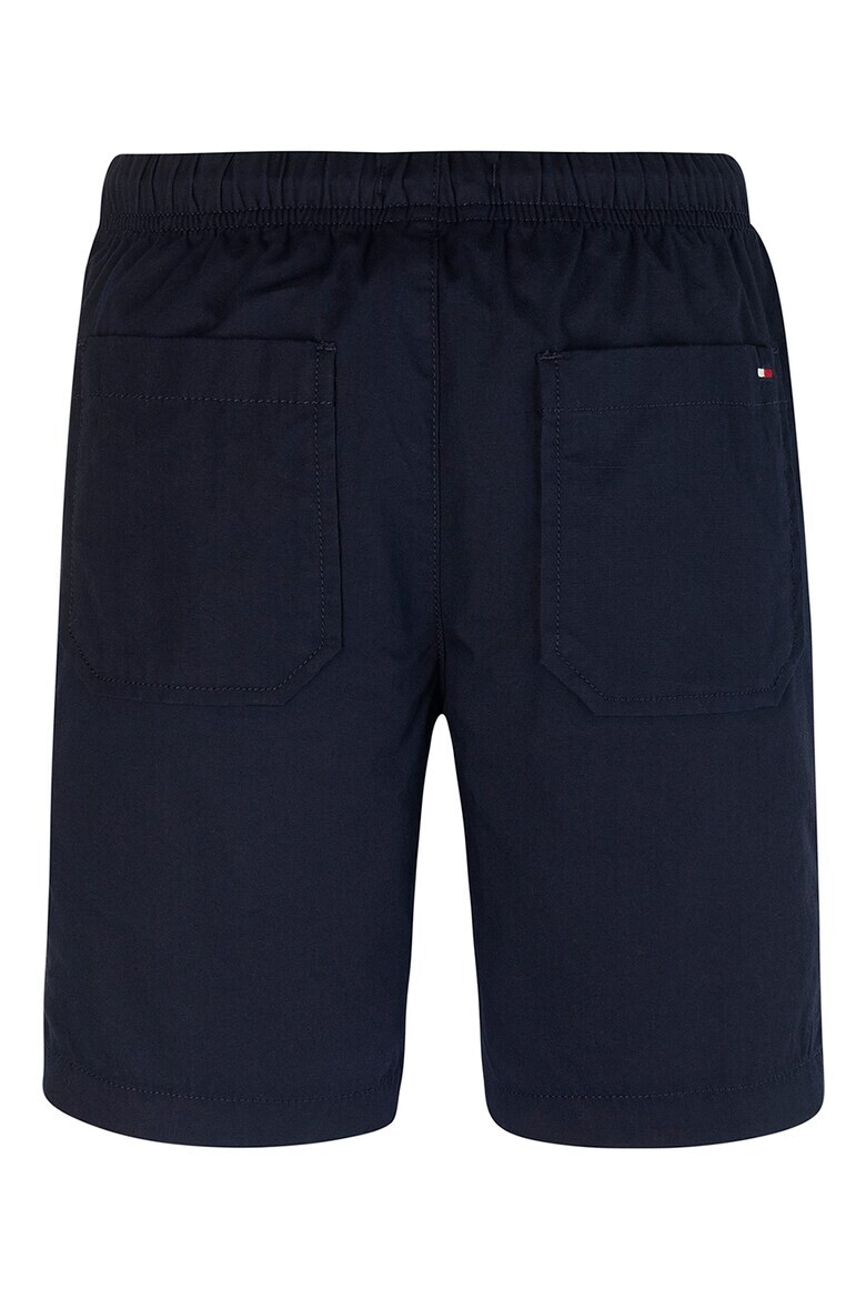 Tommy Hilfiger Pantaloni scurti din amestec de bumbac organic cu snururi de ajustare - Pled.ro