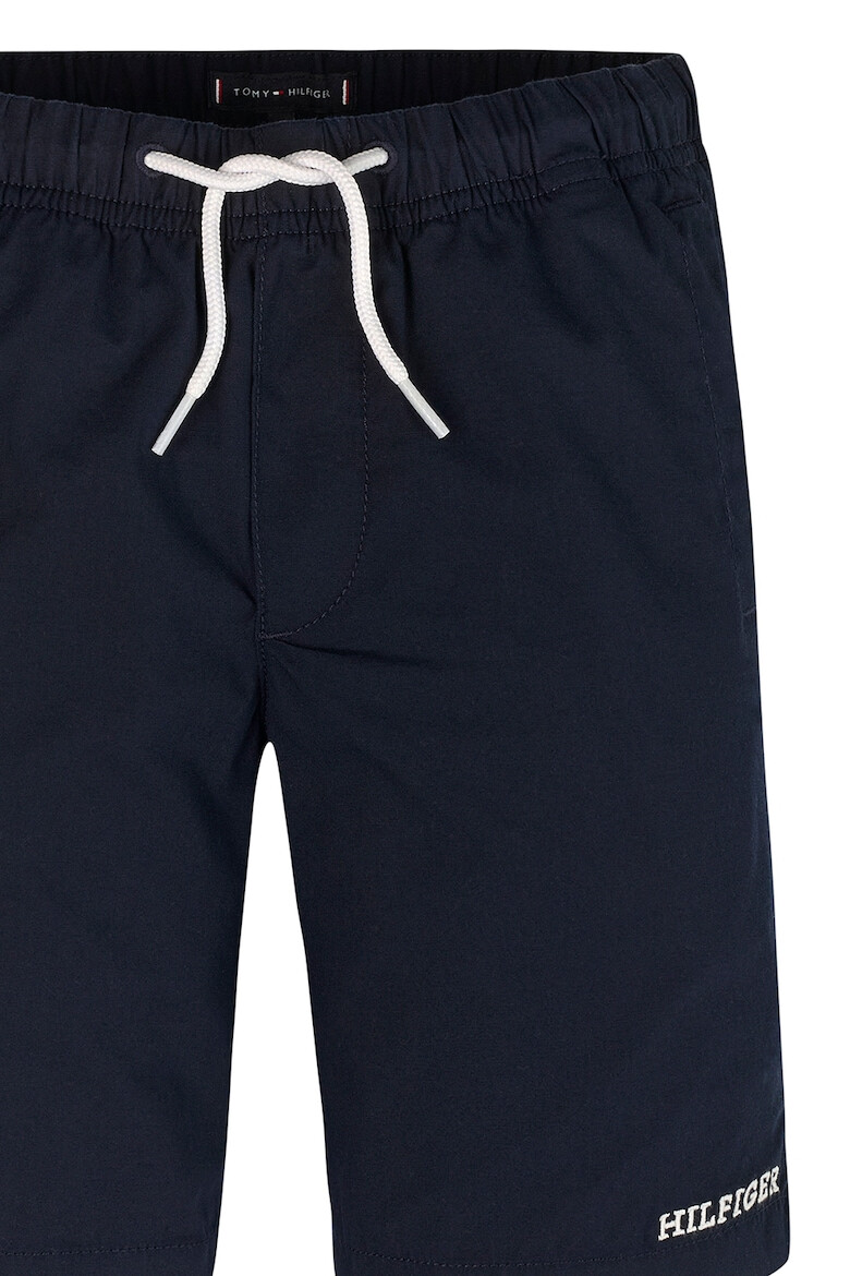 Tommy Hilfiger Pantaloni scurti din amestec de bumbac organic cu snururi de ajustare - Pled.ro