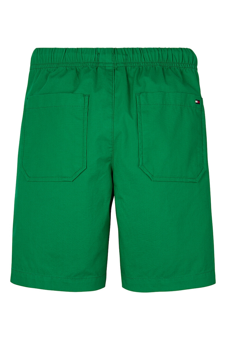 Tommy Hilfiger Pantaloni scurti din amestec de bumbac organic cu snururi de ajustare - Pled.ro