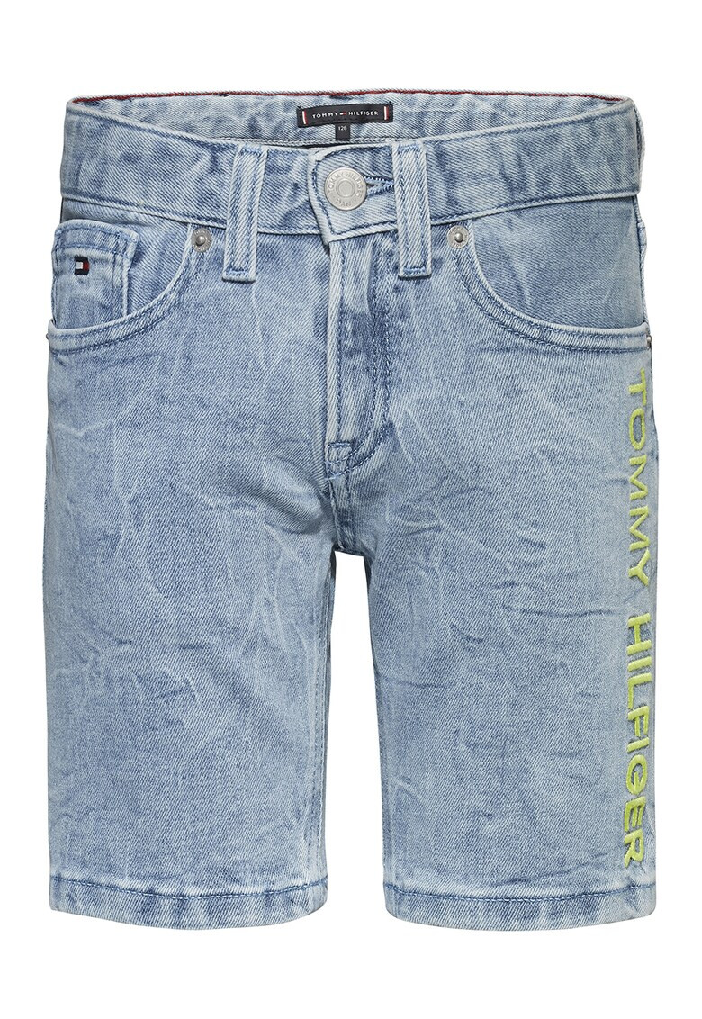 Tommy Hilfiger Pantaloni scurti din denim cu logo brodat Spencer - Pled.ro