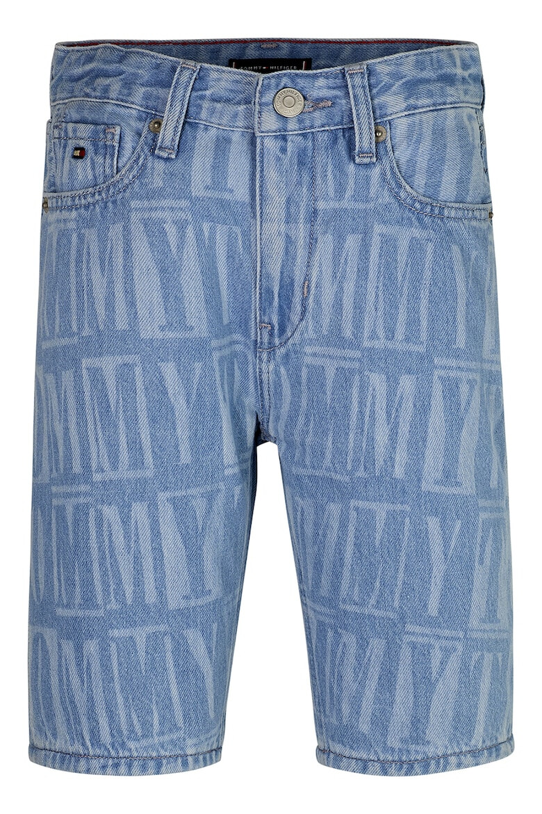 Tommy Hilfiger Pantaloni scurti din denim cu model logo - Pled.ro