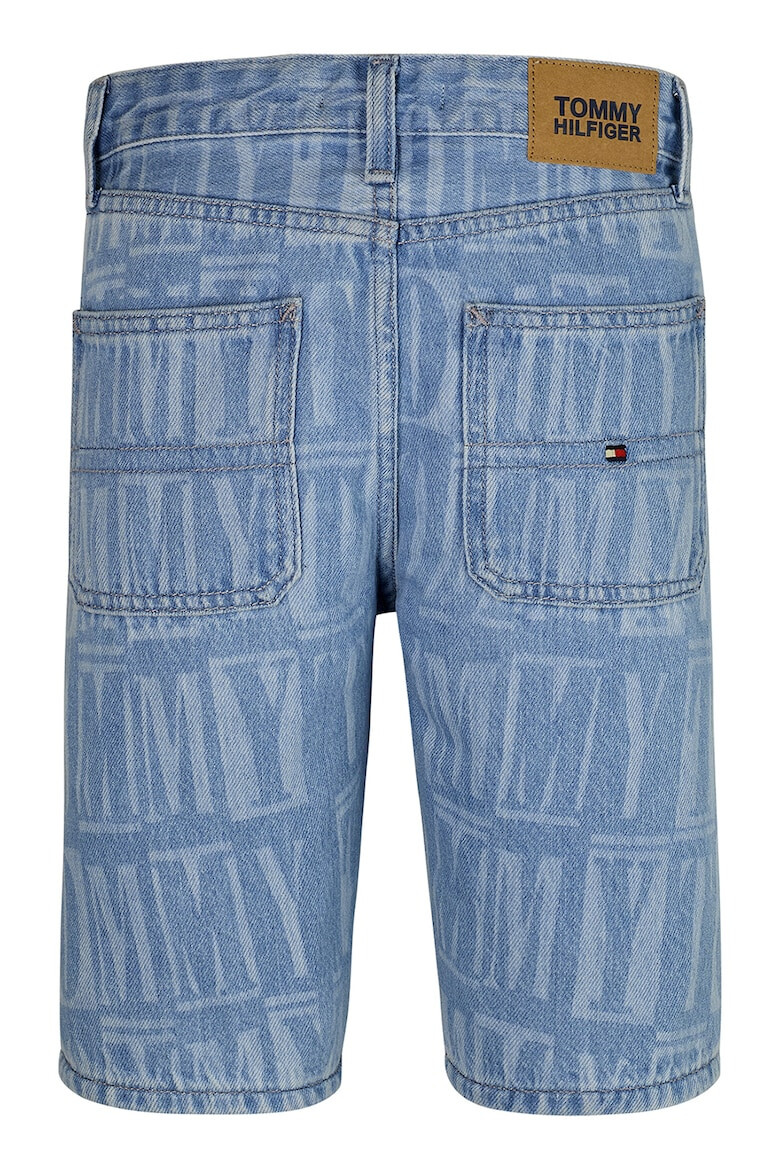 Tommy Hilfiger Pantaloni scurti din denim cu model logo - Pled.ro