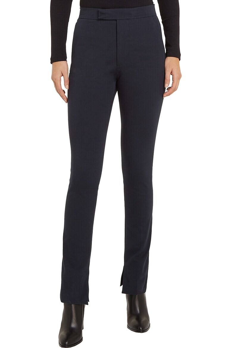 Tommy Hilfiger Pantaloni slim fit cu slituri la glezna - Pled.ro