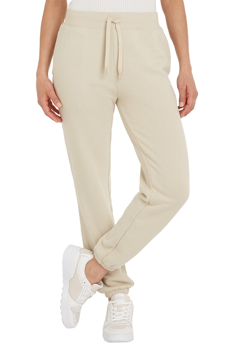 Tommy Hilfiger Pantaloni sport conici cu snur in talie - Pled.ro