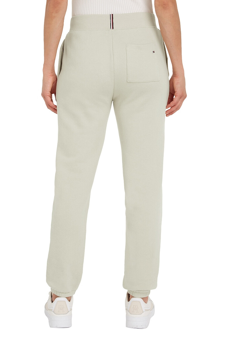 Tommy Hilfiger Pantaloni sport conici cu snur in talie - Pled.ro