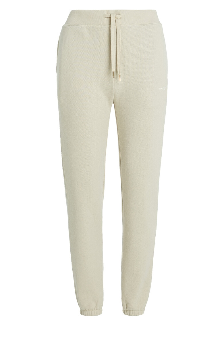 Tommy Hilfiger Pantaloni sport conici cu snur in talie - Pled.ro