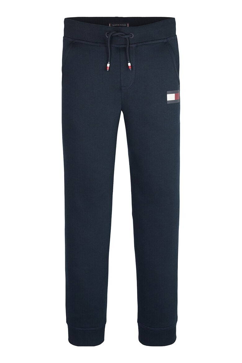 Tommy Hilfiger Pantaloni sport din amestec de bumbac organic cu logo - Pled.ro