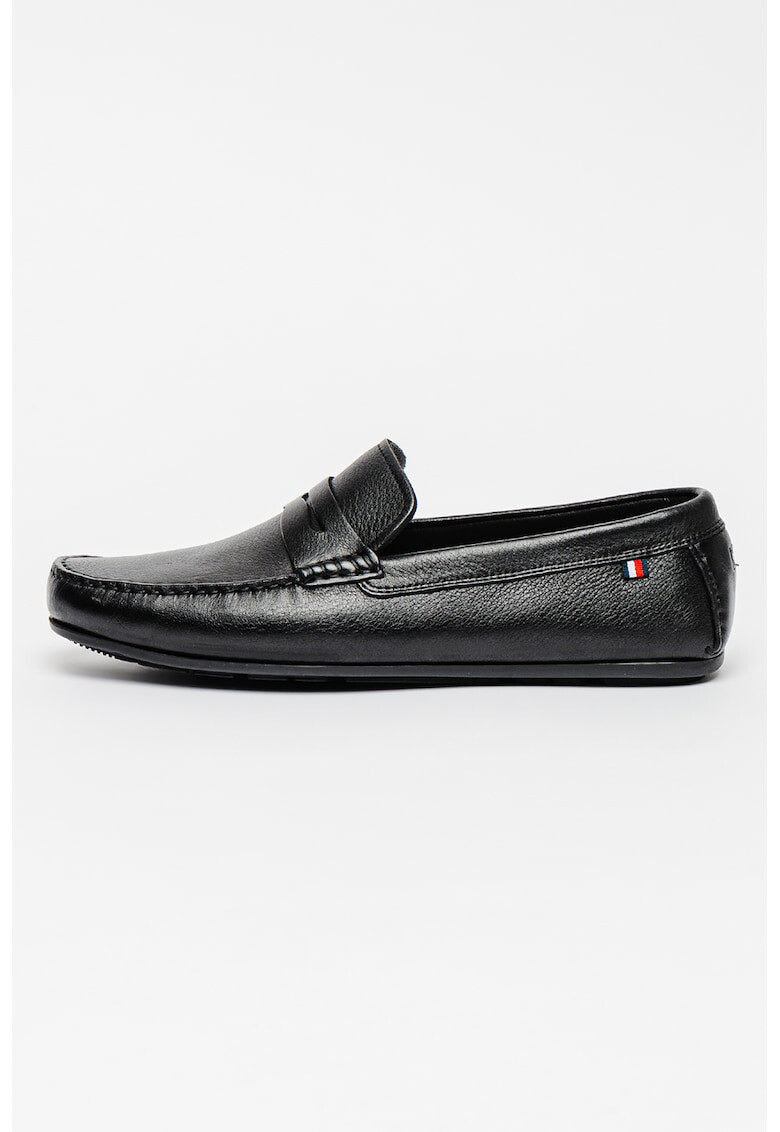 Tommy Hilfiger Pantofi loafer de piele cu aspect texturat - Pled.ro