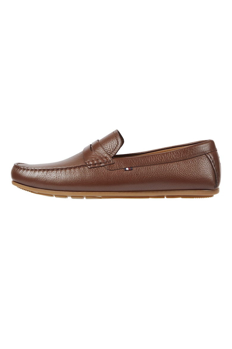 Tommy Hilfiger Pantofi loafer de piele cu logo - Pled.ro