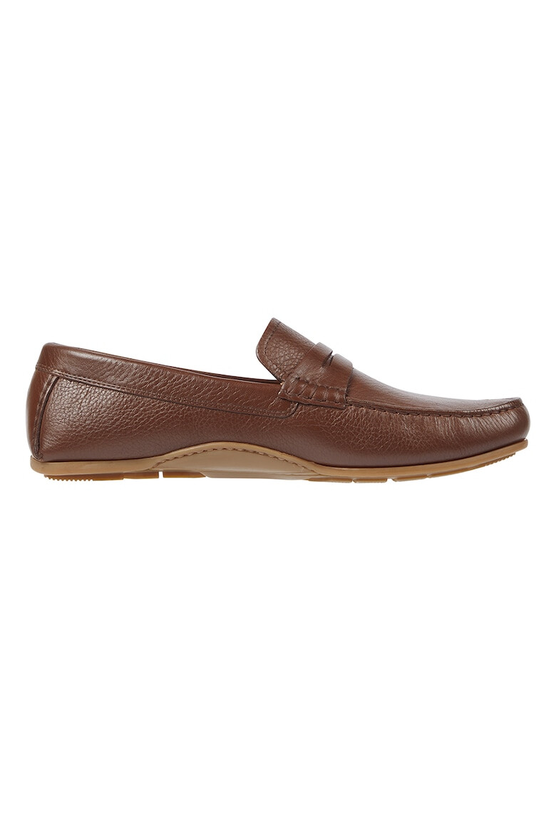 Tommy Hilfiger Pantofi loafer de piele cu logo - Pled.ro