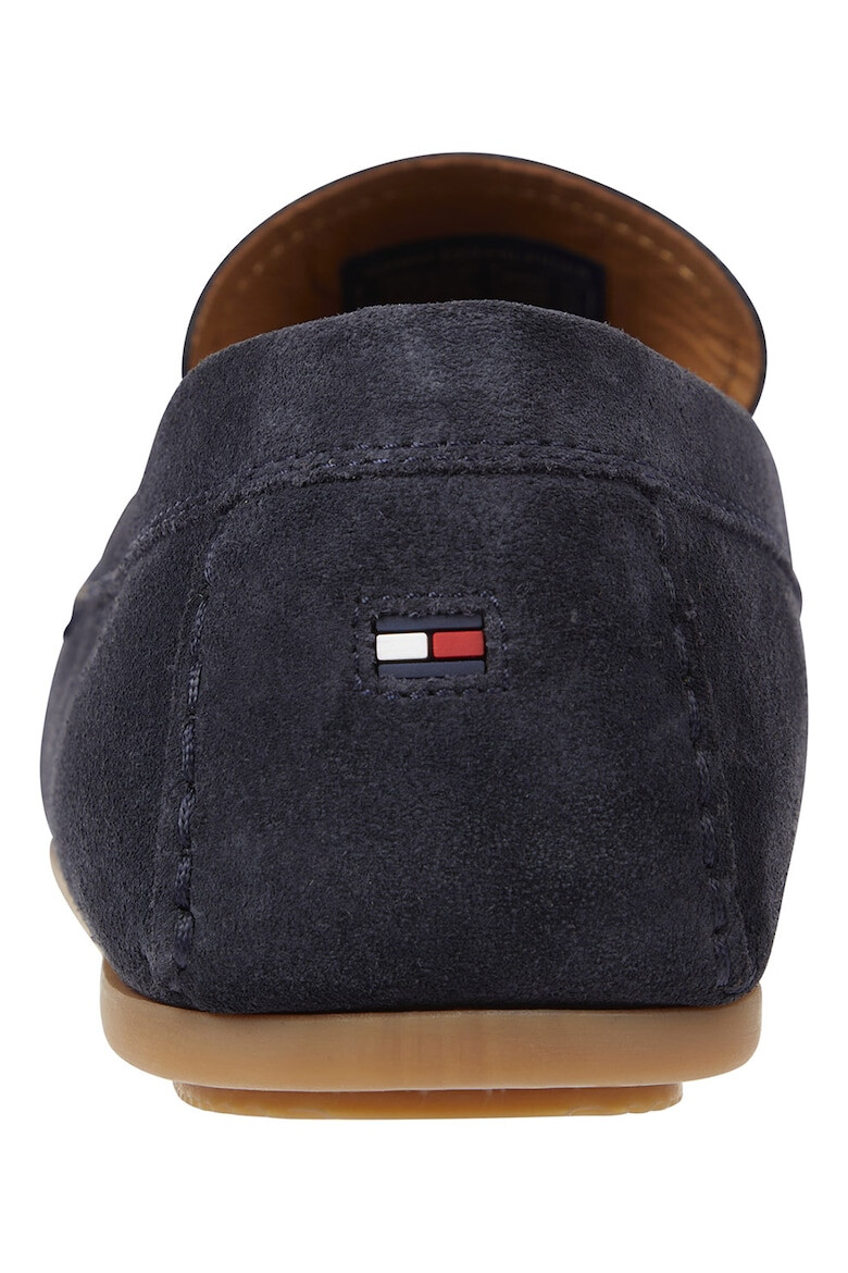 Tommy Hilfiger Pantofi loafer de piele intoarsa cu varf rotund - Pled.ro