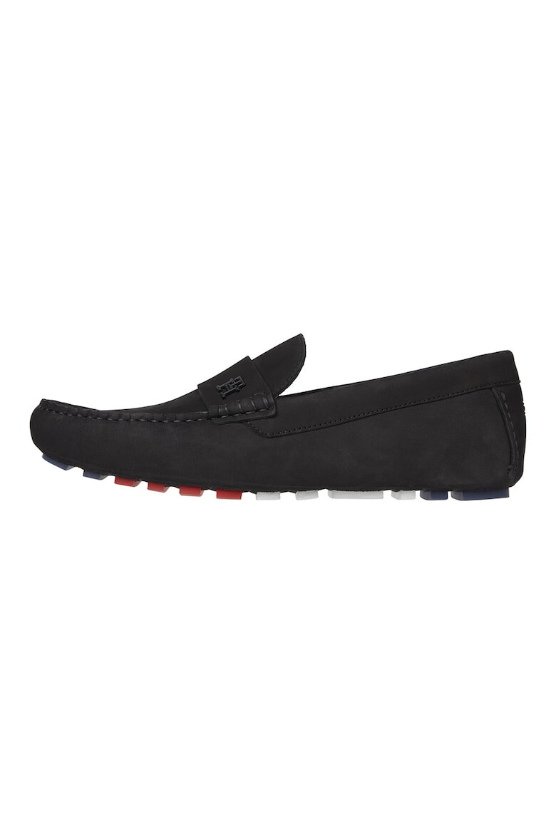 Tommy Hilfiger Pantofi loafer de piele nabuc - Pled.ro