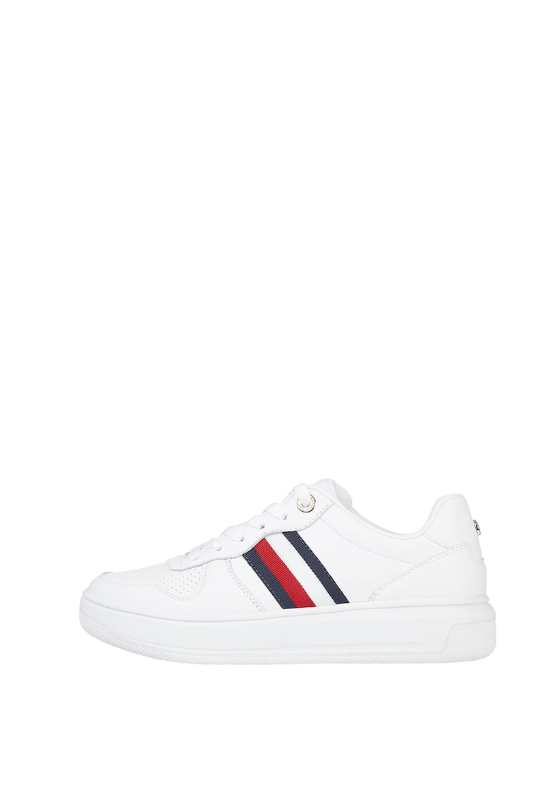 Tommy Hilfiger Pantofi sport cu garnitura de piele - Pled.ro