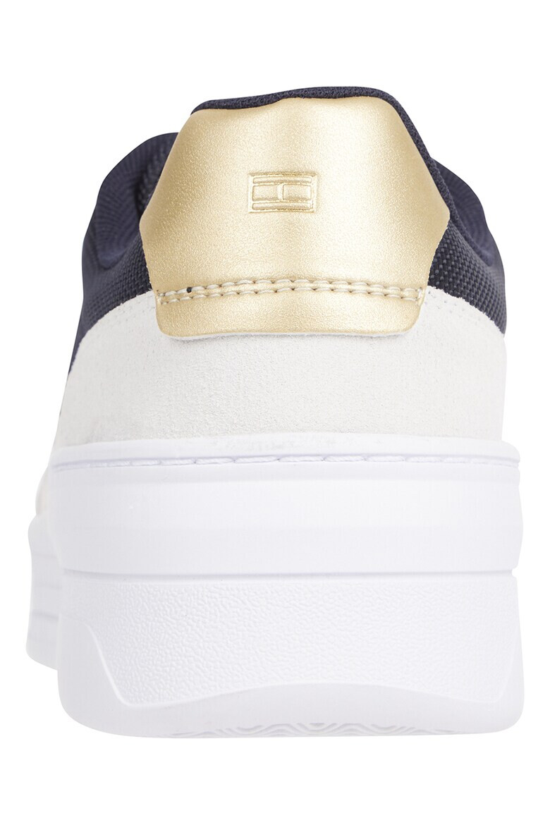 Tommy Hilfiger Pantofi sport cu garnituri de piele intoarsa - Pled.ro