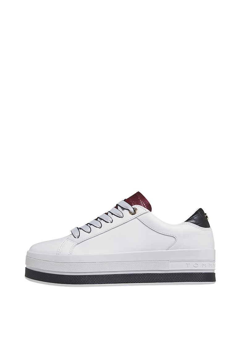 Tommy Hilfiger Pantofi sport cu insertii de piele - Pled.ro