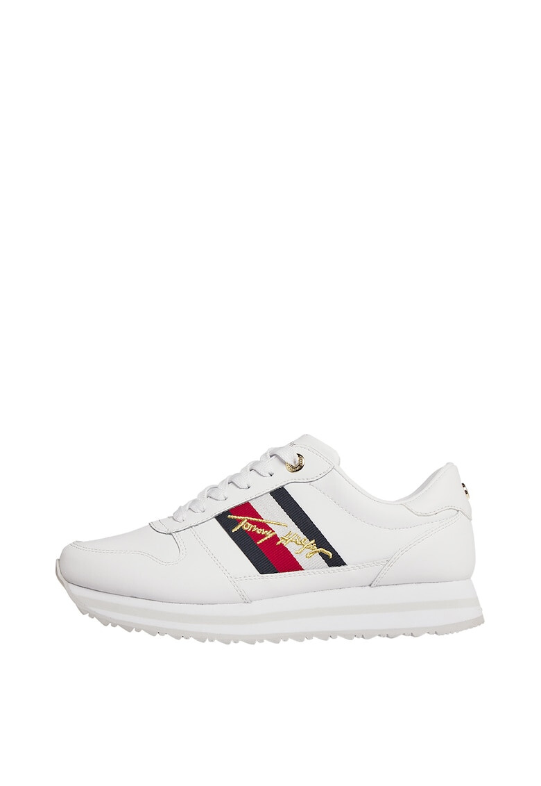 Tommy Hilfiger Pantofi sport cu insertii de piele - Pled.ro