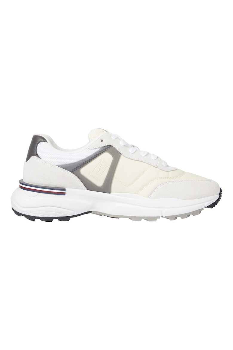 Tommy Hilfiger Pantofi sport cu insertii de piele intoarsa - Pled.ro