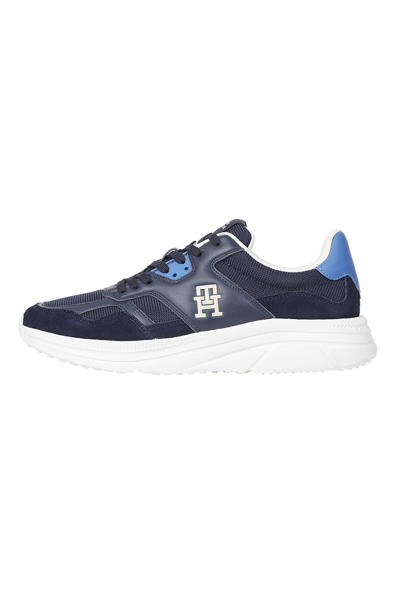 Tommy Hilfiger Pantofi sport cu insertii de piele intoarsa - Pled.ro