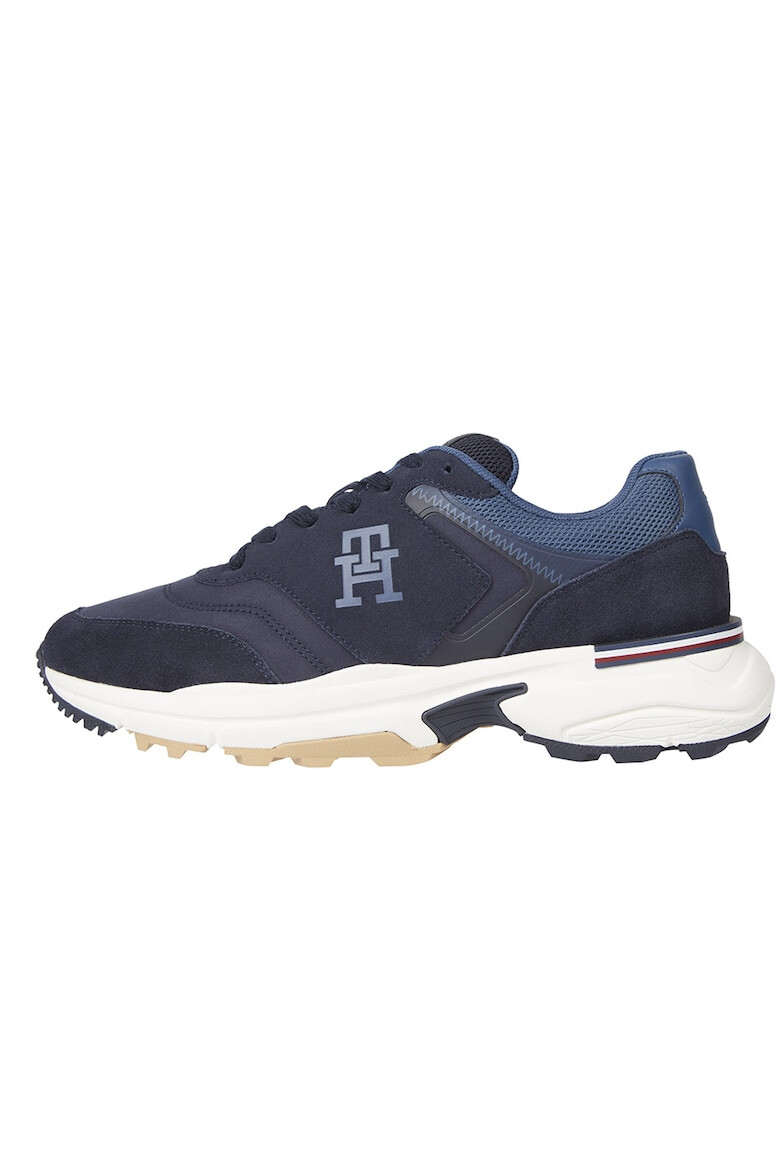 Tommy Hilfiger Pantofi sport cu insertii de piele intoarsa - Pled.ro