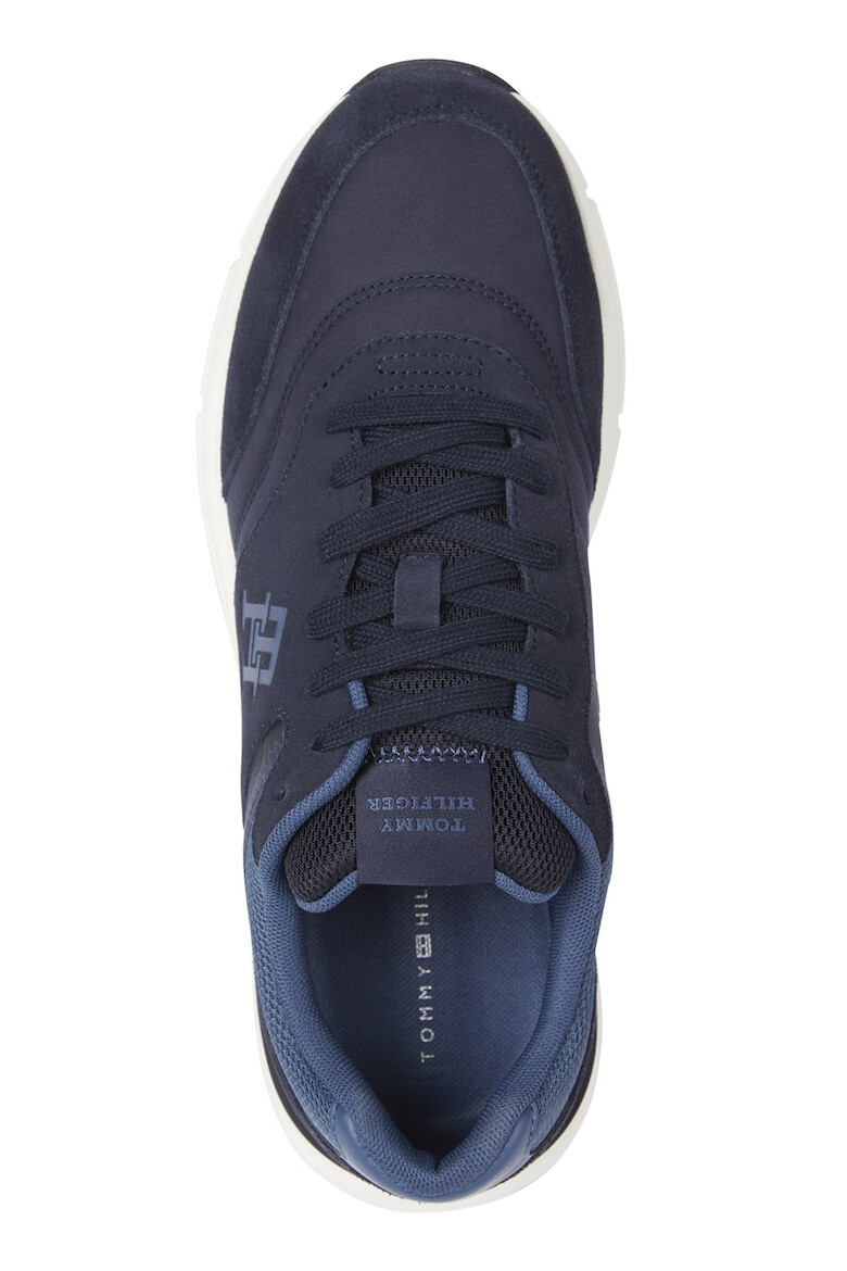 Tommy Hilfiger Pantofi sport cu insertii de piele intoarsa - Pled.ro