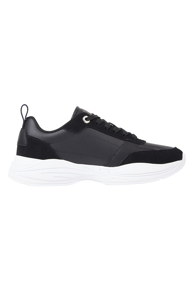 Tommy Hilfiger Pantofi sport cu insertii de piele intoarsa si piele - Pled.ro