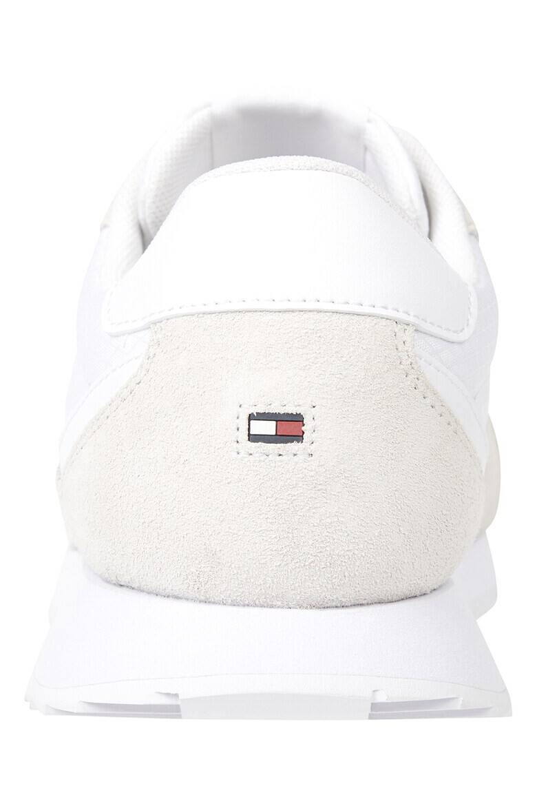 Tommy Hilfiger Pantofi sport cu insertii din piele intoarsa - Pled.ro