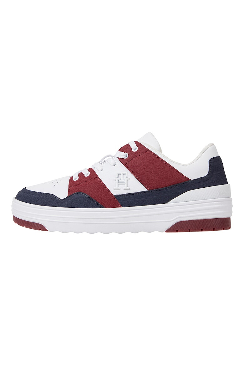 Tommy Hilfiger Pantofi sport de piele cu detalii de piele ecologica - Pled.ro