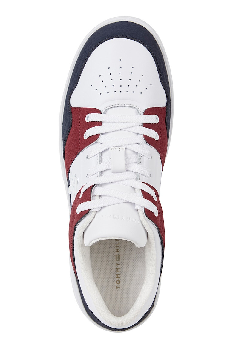 Tommy Hilfiger Pantofi sport de piele cu detalii de piele ecologica - Pled.ro