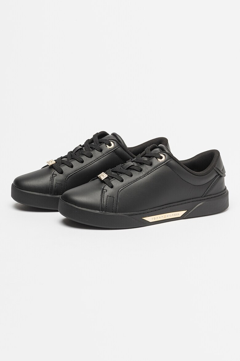 Tommy Hilfiger Pantofi sport de piele cu detalii logo - Pled.ro