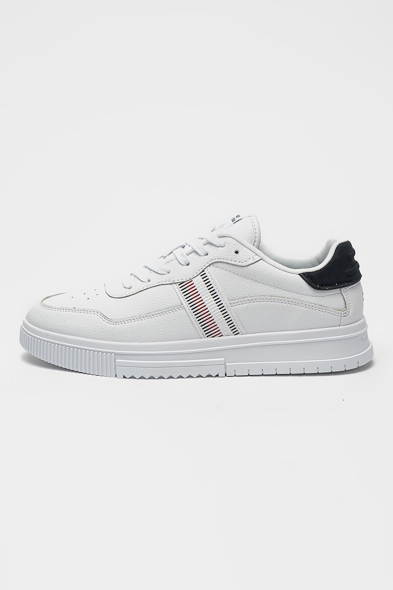 Tommy Hilfiger Pantofi sport de piele Supercup - Pled.ro