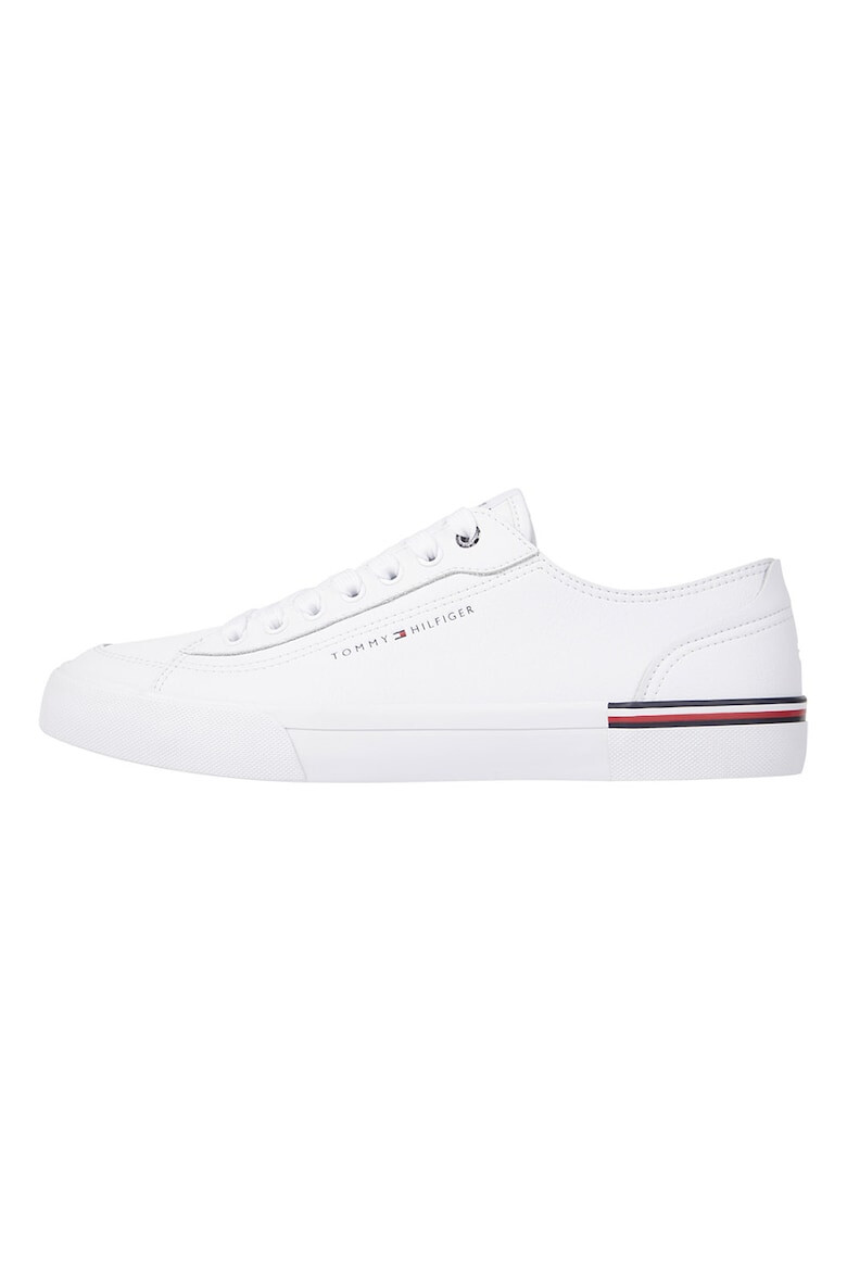 Tommy Hilfiger Pantofi sport de piele cu garnituri de piele ecologica - Pled.ro