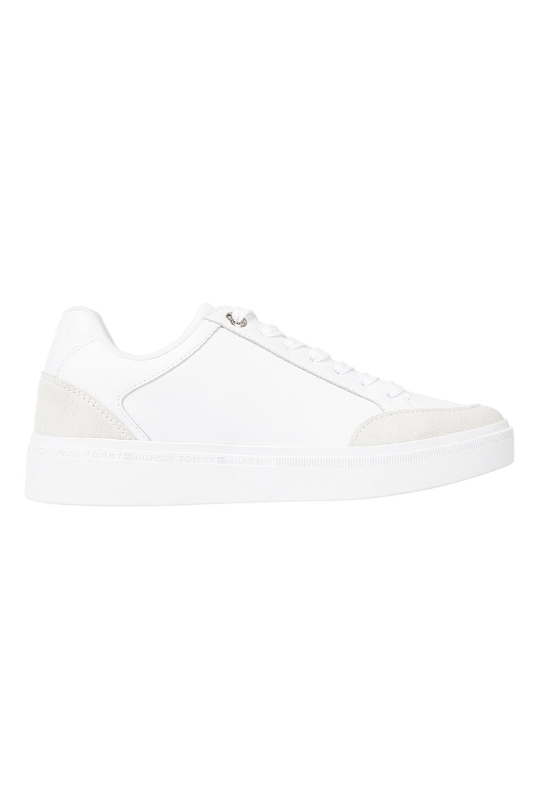 Tommy Hilfiger Pantofi sport de piele cu garnituri de piele intoarsa - Pled.ro