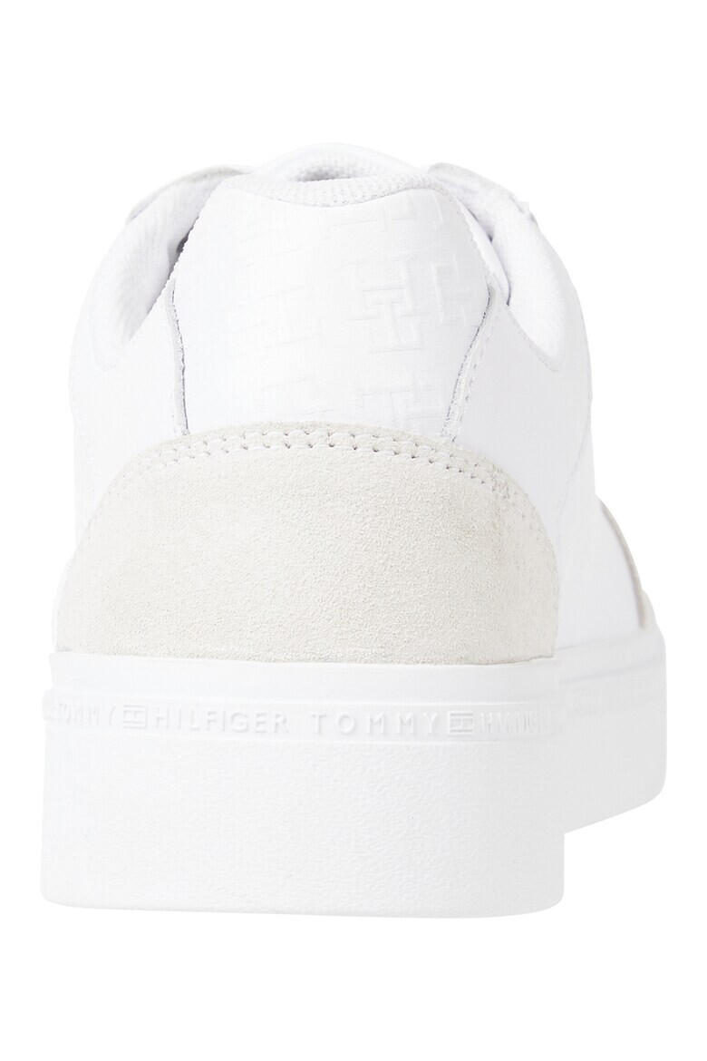 Tommy Hilfiger Pantofi sport de piele cu garnituri de piele intoarsa - Pled.ro