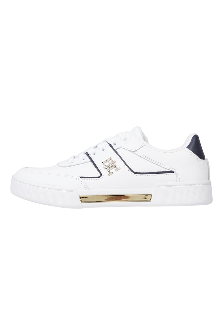 Tommy Hilfiger Pantofi sport de piele cu logo - Pled.ro