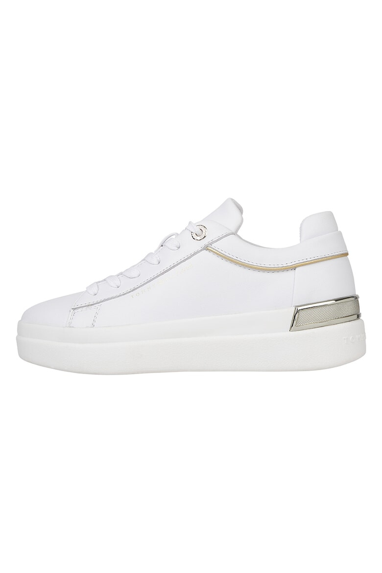 Tommy Hilfiger Pantofi sport de piele cu logo - Pled.ro